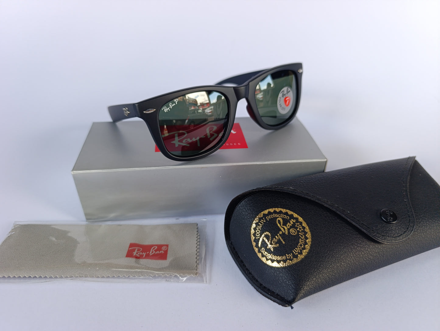 Wayfarer Protección uv400 y Polarizado)