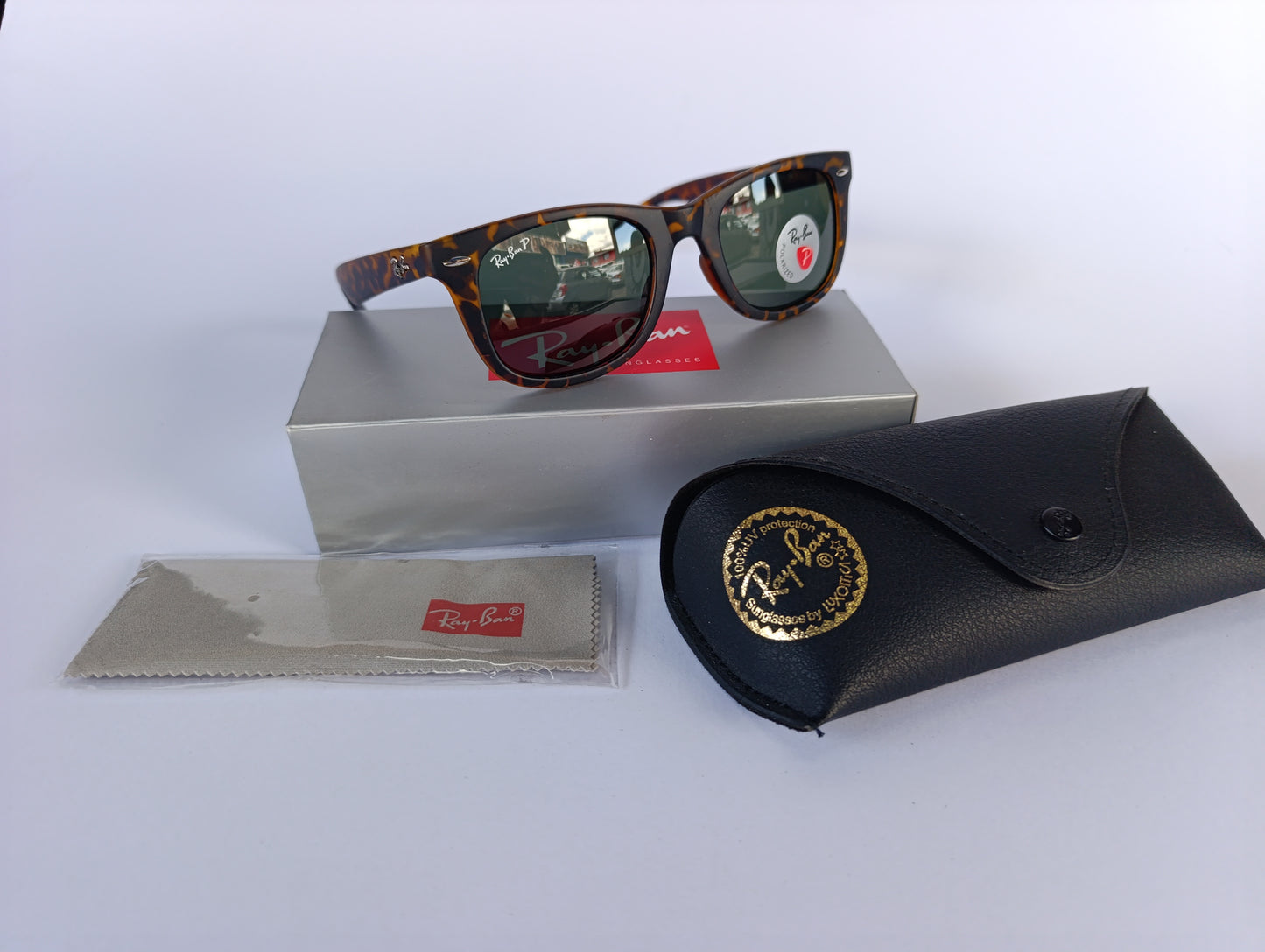 Wayfarer Protección uv400 y Polarizado)